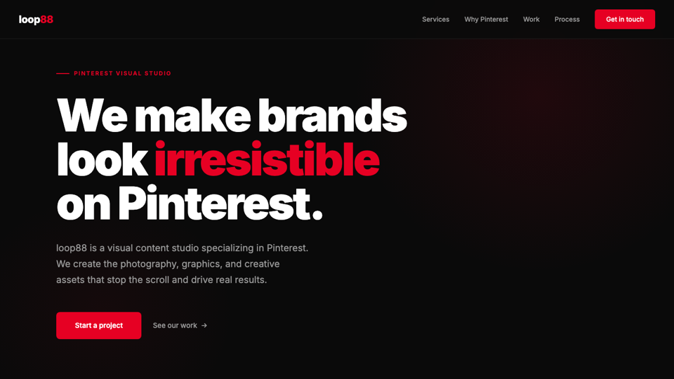 Loop88 Pinterest visual studio website